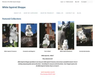 Whitesquirrelshoppe.com(White Squirrel Shoppe) Screenshot
