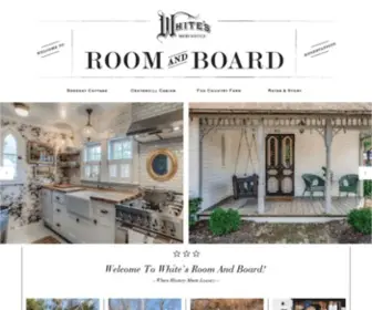 Whitesroomandboard.com(White's Mercantile Room and Board) Screenshot