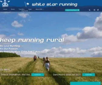 Whitestarrunning.co.uk(White Star Running) Screenshot