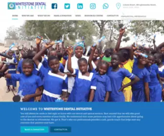 Whitestonedentinitiative.com.ng(Whitestone Dental Initiative) Screenshot