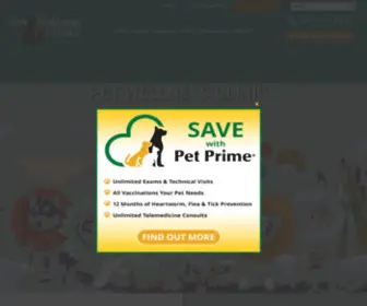 Whitestownpet.com(Pet Wellness Clinic) Screenshot