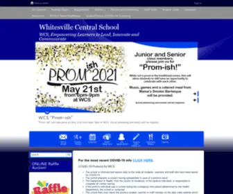 Whitesvillesd.org(Whitesville Central School) Screenshot