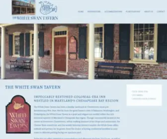 Whiteswantavern.com(The White Swan Tavern) Screenshot