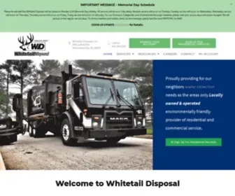 Whitetaildisposal.com(Whitetail Disposal) Screenshot