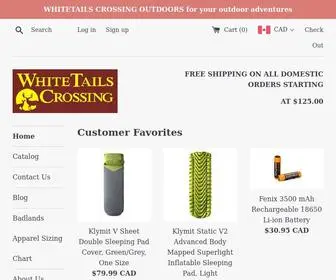 Whitetailscrossing.com(Whitetails Crossing Outdoors) Screenshot