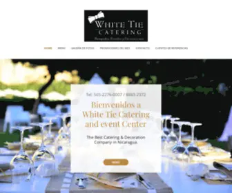 Whitetiecatering.com(White Tie Catering) Screenshot