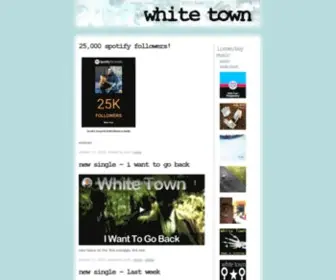 Whitetown.co.uk(White Town) Screenshot