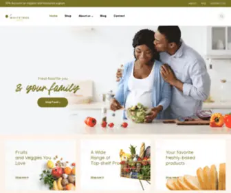 Whitetreegourmet.com(Fresh Groceries for your Family) Screenshot
