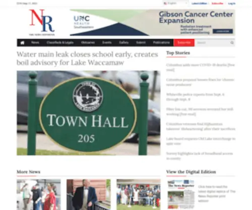 Whiteville.com(Whiteville) Screenshot