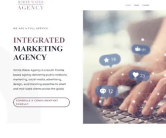 Whitewateragency.com(White Water Agency) Screenshot