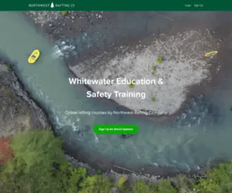 Whitewatereducation.com(Rafting Training) Screenshot