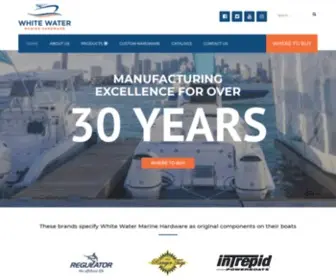 Whitewatermh.com(White Water Marine Hardware) Screenshot