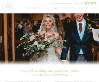 Whiteweddingcompany.com(Wedding planner and party organiser in Yorkshire) Screenshot