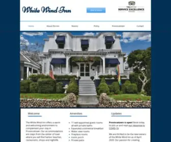 Whitewindinn.com(Brasswood Inn) Screenshot