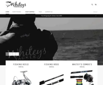 Whiteystackle.com.au(Whiteys Tackle) Screenshot