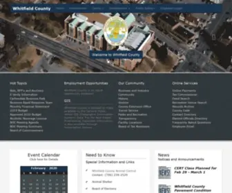 Whitfieldcountyga.com(Whitfield County) Screenshot