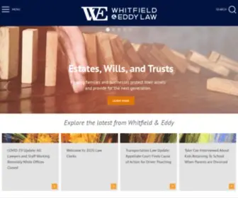 Whitfieldlaw.com(Lawyers in Des Moines & Mount Pleasant) Screenshot