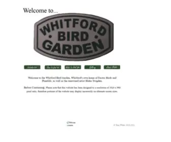 Whitfordbirdgarden.co.nz(Whitford Bird Garden) Screenshot