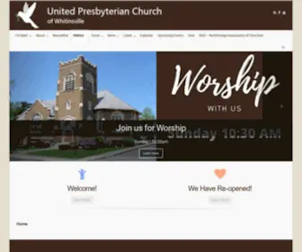 Whitinpres.org(United Presbyterian Church) Screenshot