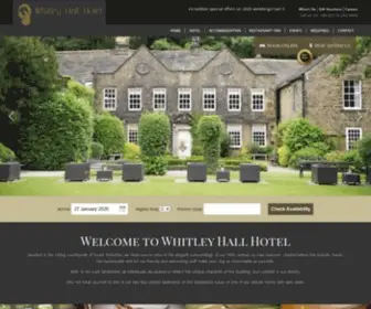 Whitleyhall.com(Whitley Hall Hotel) Screenshot