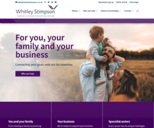 Whitleystimpson.co.uk(Whitley Stimpson) Screenshot
