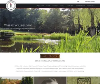 Whitlockgcc.com(Whitlock Golf and Country Club in Hudson Quebec) Screenshot