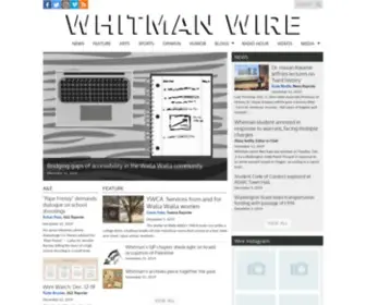 Whitmanwire.com(Whitman news since 1896) Screenshot