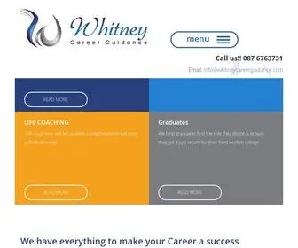 Whitneycareerguidance.com(Career Guidance Wexford) Screenshot