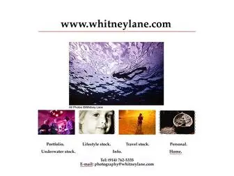 Whitneylane.com(Whitney Lane Photography) Screenshot