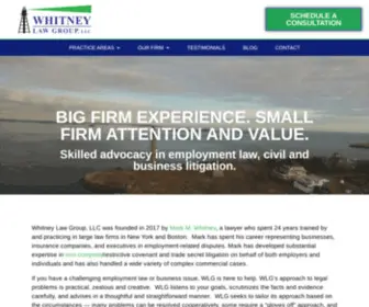 Whitneylawgroup.com(Whitney Law Group) Screenshot