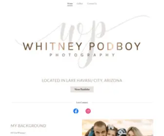 Whitneypodboy.com(Whitney Podboy Photography) Screenshot