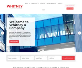 Whitneyre.com(WHITNEY & Company) Screenshot