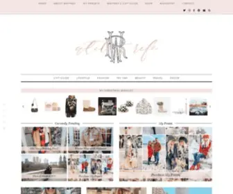 Whitneyrife.com(Fashion and Lifestyle Blogger) Screenshot