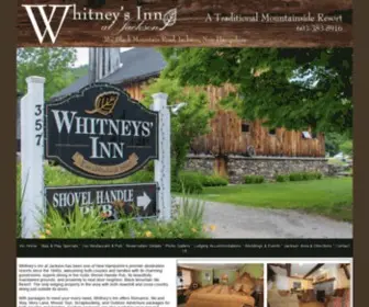 Whitneysinn.com(Midweek Stay and Ski Specials) Screenshot