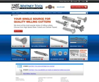 Whitneytool.com(Whitney Tool Company) Screenshot