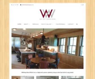 Whitneywoodwork.com(Whitney Wood Work) Screenshot