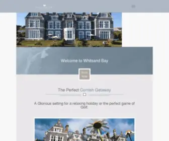 Whitsandbayhotel.co.uk(Hotels in Cornwall) Screenshot