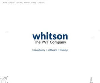 Whitson.com(Home) Screenshot