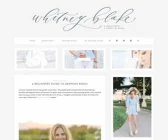 Whitspeaks.com(A Southern Lifestyle Blog) Screenshot