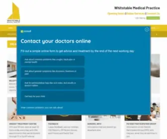 Whitstablemedicalpractice.co.uk(Whitstable Medical Practice) Screenshot