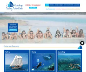 Whitsundayssailingadventures.com.au(Whitsundays Sailing Tours) Screenshot