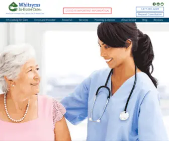 Whitsyms.com(Home Healthcare) Screenshot