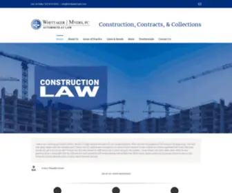Whittaker-Law.com(Whittaker & Associates P.C) Screenshot