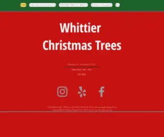 Whittierchristmastree.com(Whittier, CA) Screenshot