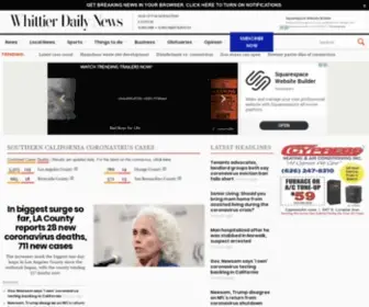 Whittierdailynews.com(The Whittier Daily News) Screenshot