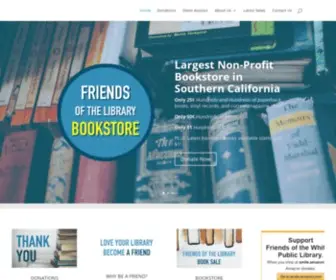 WhittierlibrarybookStore.com(Whittier Library Bookstore) Screenshot