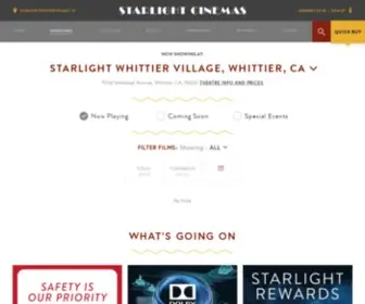 Whittiervillagecinemas.com(Movie Showtimes) Screenshot