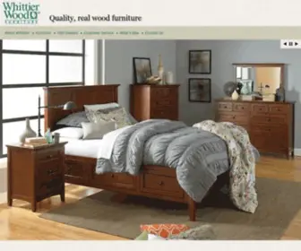 Whittierwood.com(Whittier Wood Furniture) Screenshot