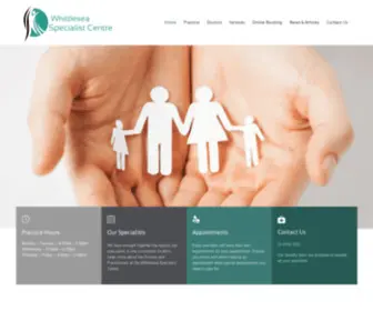 Whittleseaspecialistcentre.com.au(Whittlesea Specialist Centre health) Screenshot