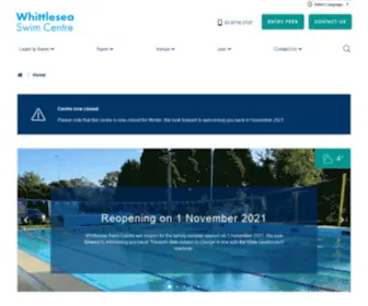 Whittleseaswimcentre.com.au(Whittlesea Swim Centre) Screenshot